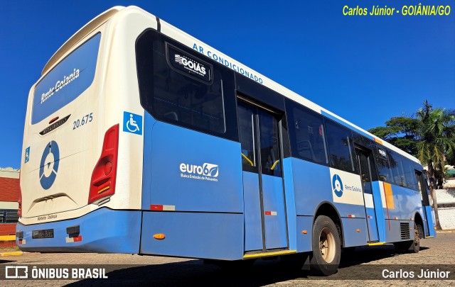 HP Transportes Coletivos 20.675 na cidade de Goiânia, Goiás, Brasil, por Carlos Júnior. Número da foto: #13174272.
