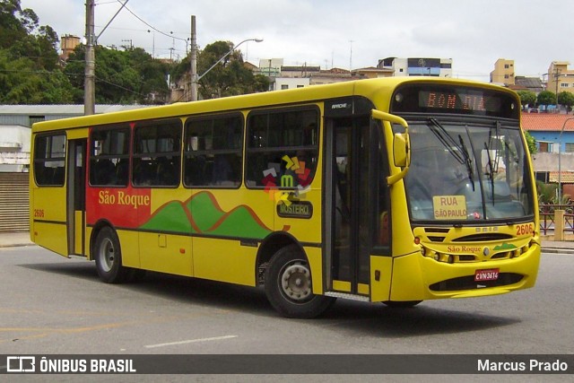 Viação São Roque 2606 na cidade de São Roque, São Paulo, Brasil, por Marcus Prado. Número da foto: #13175152.