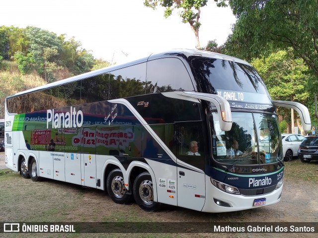 Planalto Transportes 2571 na cidade de Campinas, São Paulo, Brasil, por Matheus Gabriel dos Santos. Número da foto: #13175185.