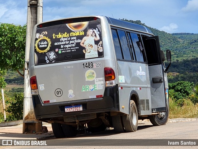 Rijo Turismo 206 na cidade de Crato, Ceará, Brasil, por Ivam Santos. Número da foto: #13173828.