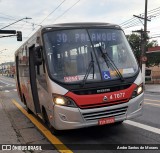 Pêssego Transportes 4 7077 na cidade de São Paulo, São Paulo, Brasil, por Andre Santos de Moraes. Número da foto: #13174055.