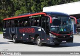 Transportes Única Petrópolis RJ 163.010 na cidade de Petrópolis, Rio de Janeiro, Brasil, por Luiz Petriz. Número da foto: #:id.