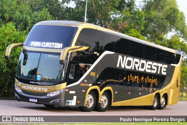 Expresso Nordeste 6193 na cidade de Curitiba, Paraná, Brasil, por Paulo Henrique Pereira Borges. Número da foto: #13176568.