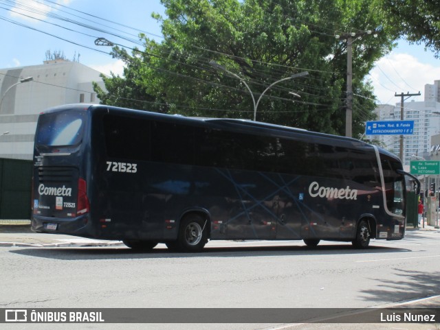 Viação Cometa 721523 na cidade de São Paulo, São Paulo, Brasil, por Luis Nunez. Número da foto: #13176491.