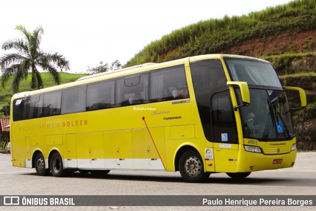 Viação Itapemirim 49013 na cidade de Paraíba do Sul, Rio de Janeiro, Brasil, por Paulo Henrique Pereira Borges. Número da foto: #13176693.