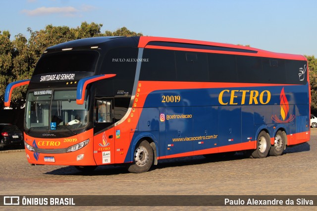 Viação Cetro 20019 na cidade de Vitória da Conquista, Bahia, Brasil, por Paulo Alexandre da Silva. Número da foto: #13176374.