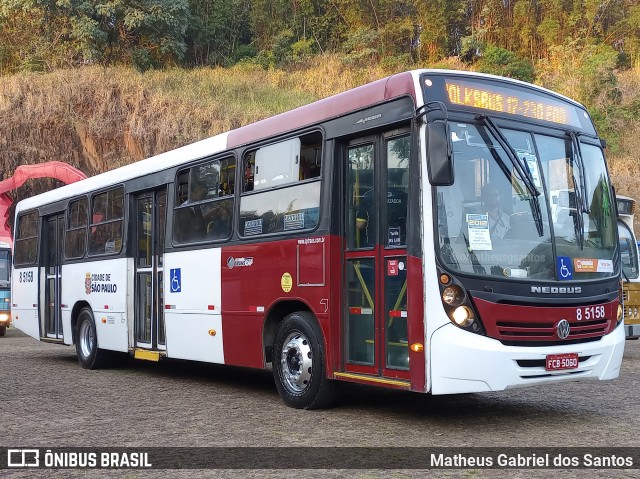 Auto Viação Transcap >> Auto Bless Transportes 8 5158 na cidade de Campinas, São Paulo, Brasil, por Matheus Gabriel dos Santos. Número da foto: #13175299.