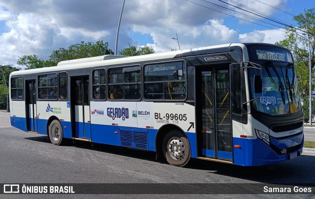 Transportes Águas Lindas BL-99605 na cidade de Belém, Pará, Brasil, por Samara Goes. Número da foto: #13176987.