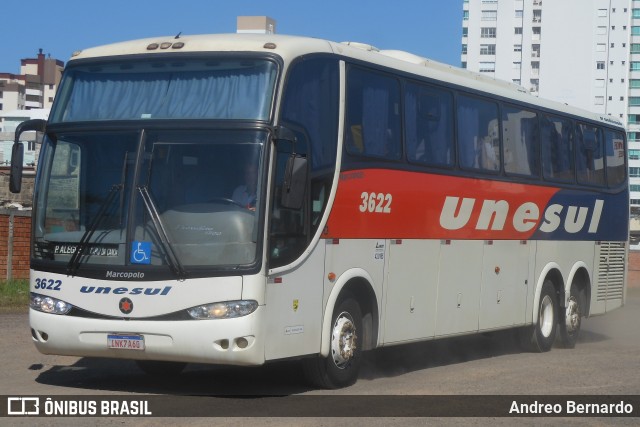 Unesul de Transportes 3622 na cidade de Tramandaí, Rio Grande do Sul, Brasil, por Andreo Bernardo. Número da foto: #13176729.