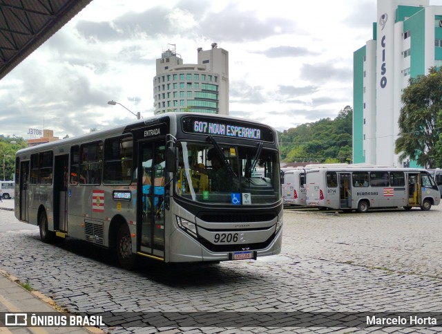 BluMob - Concessionária de Transporte Urbano de Blumenau 9206 na cidade de Blumenau, Santa Catarina, Brasil, por Marcelo Horta. Número da foto: #13175925.