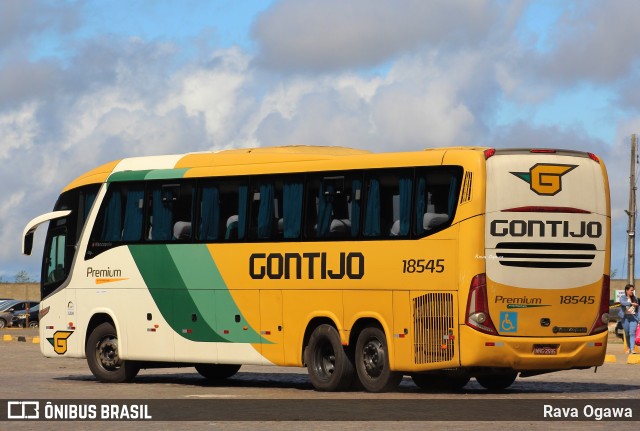 Empresa Gontijo de Transportes 18545 na cidade de Vitória da Conquista, Bahia, Brasil, por Rava Ogawa. Número da foto: #13176493.