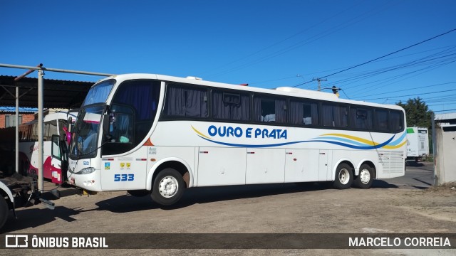 Viação Ouro e Prata 533 na cidade de Porto Alegre, Rio Grande do Sul, Brasil, por MARCELO CORREIA. Número da foto: #13175670.