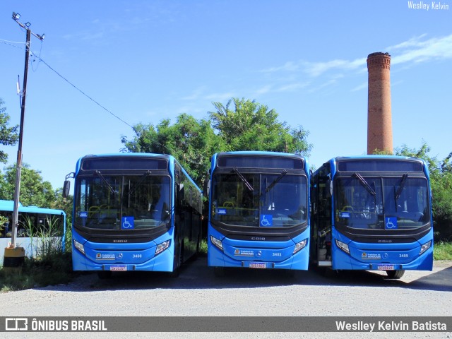 BRT Sorocaba Concessionária de Serviços Públicos SPE S/A 3403 na cidade de Sorocaba, São Paulo, Brasil, por Weslley Kelvin Batista. Número da foto: #13175839.