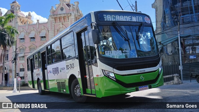 Belém Rio Transportes BD-343 na cidade de Belém, Pará, Brasil, por Samara Goes. Número da foto: #13176956.