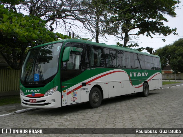 Italy Transporte e Turismo 1228 na cidade de Guaratuba, Paraná, Brasil, por Paulobuss  Guaratuba. Número da foto: #13177749.