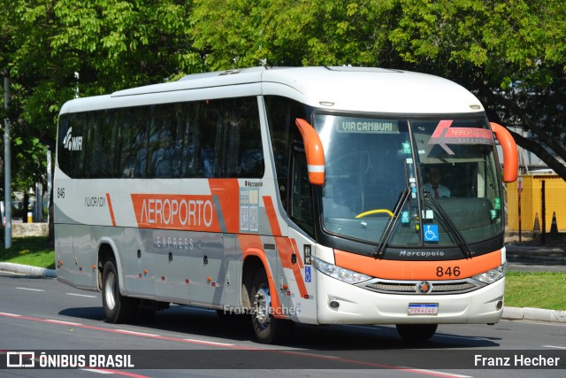 Viação Alvorada 846 na cidade de Vitória, Espírito Santo, Brasil, por Franz Hecher. Número da foto: #13176175.