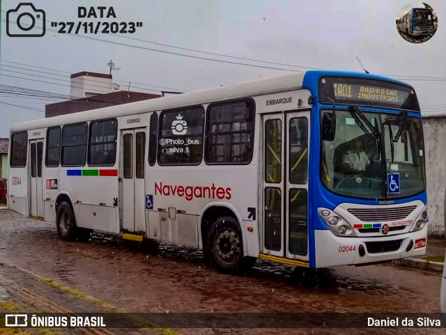 Consórcio Navegantes - 02 > Viação São Jorge > Transurb Transporte Urbano 02044 na cidade de João Pessoa, Paraíba, Brasil, por Daniel da Silva. Número da foto: #13175535.