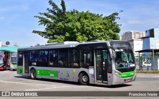 Viação Santa Brígida 1 1708 na cidade de São Paulo, São Paulo, Brasil, por Francisco Ivano. Número da foto: #13177915.