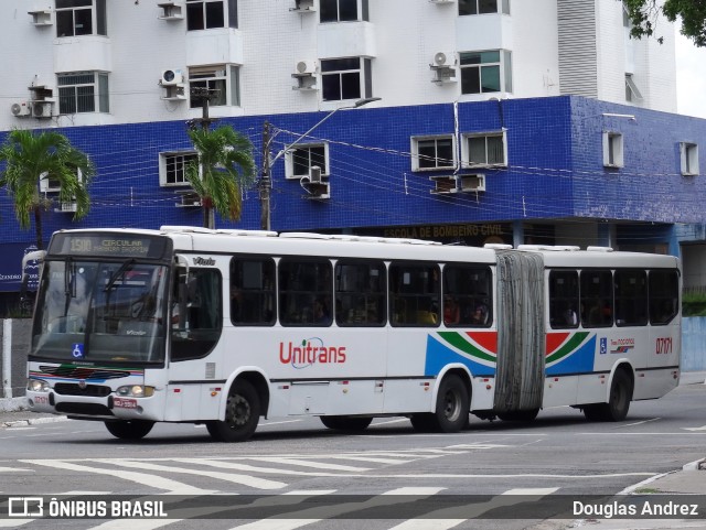 Consórcio Unitrans - 07 > Transnacional 07171 na cidade de João Pessoa, Paraíba, Brasil, por Douglas Andrez. Número da foto: #13177324.