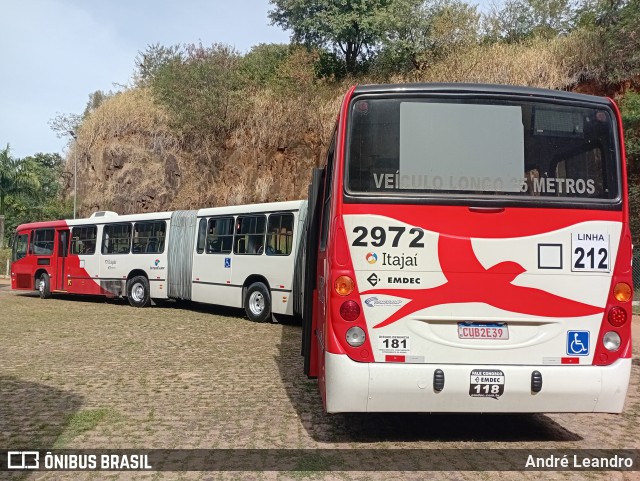 Itajaí Transportes Coletivos 2972 na cidade de Campinas, São Paulo, Brasil, por André Leandro. Número da foto: #13175872.