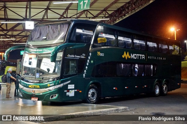 Viação Motta 19003 na cidade de Londrina, Paraná, Brasil, por Flavio Rodrigues Silva. Número da foto: #13176555.