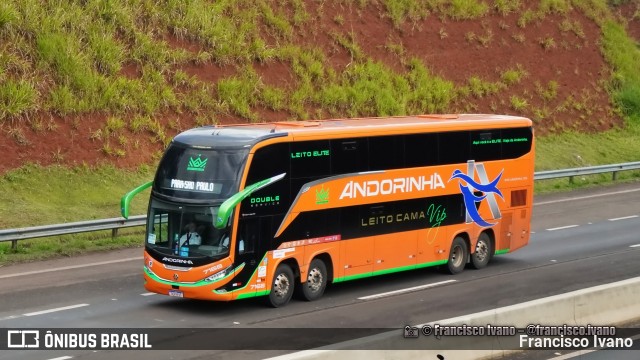 Empresa de Transportes Andorinha 7168 na cidade de Salto Grande, São Paulo, Brasil, por Francisco Ivano. Número da foto: #13177485.