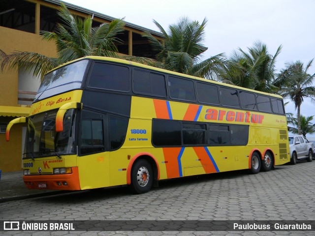 Karentur Turismo 18000 na cidade de Guaratuba, Paraná, Brasil, por Paulobuss  Guaratuba. Número da foto: #13177931.