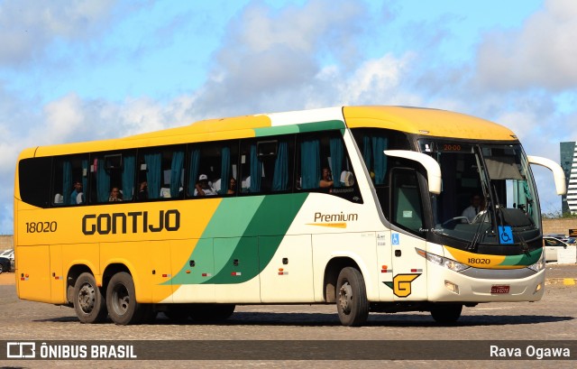 Empresa Gontijo de Transportes 18020 na cidade de Vitória da Conquista, Bahia, Brasil, por Rava Ogawa. Número da foto: #13176499.