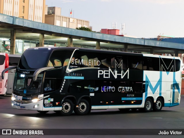 Empresa de Ônibus Nossa Senhora da Penha 59075 na cidade de Porto Alegre, Rio Grande do Sul, Brasil, por João Victor. Número da foto: #13176820.