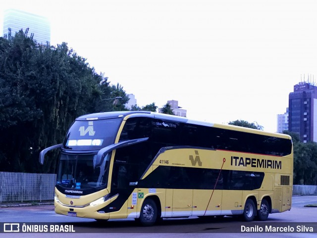Viação Nova Itapemirim 41146 na cidade de Curitiba, Paraná, Brasil, por Danilo Marcelo Silva. Número da foto: #13175987.