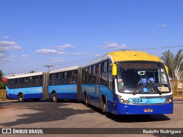 Metrobus 1024 na cidade de Goiânia, Goiás, Brasil, por Rodolfo Rodrigues. Número da foto: #13176005.