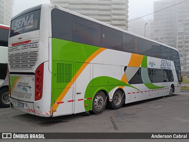 Sena Transporte y Turismo 109 na cidade de Punta del Este, Maldonado, Uruguai, por Anderson Cabral. Número da foto: #13175634.