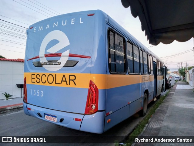 Emanuel Transportes 1553 na cidade de Serra, Espírito Santo, Brasil, por Rychard Anderson Santos. Número da foto: #13175580.
