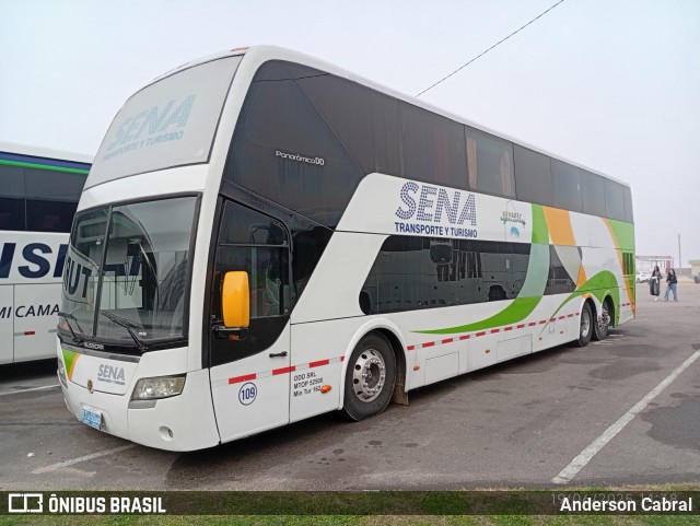 Sena Transporte y Turismo 109 na cidade de Punta del Este, Maldonado, Uruguai, por Anderson Cabral. Número da foto: #13175637.