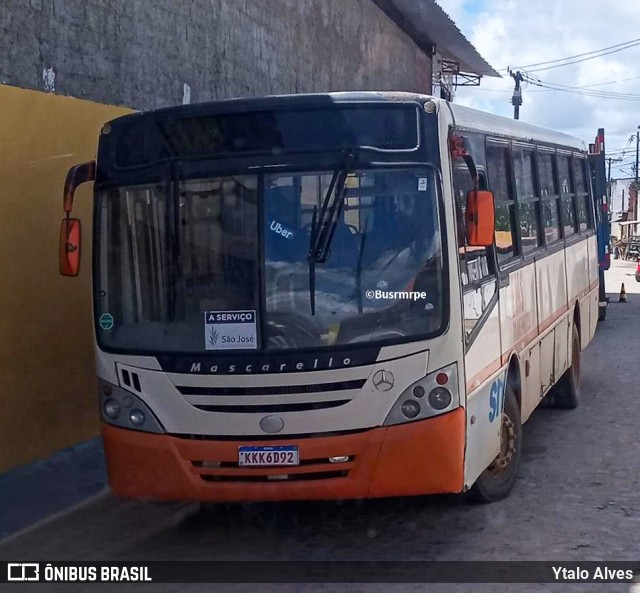 EMS Transportes 709 na cidade de Araçoiaba, Pernambuco, Brasil, por Ytalo Alves. Número da foto: #13175681.