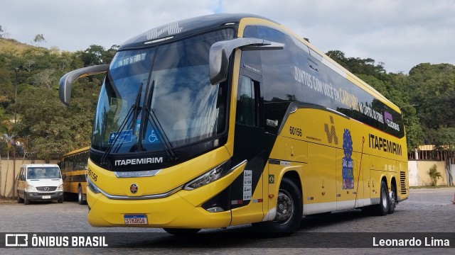 Viação Nova Itapemirim 60156 na cidade de Leopoldina, Minas Gerais, Brasil, por Leonardo Lima. Número da foto: #13175979.