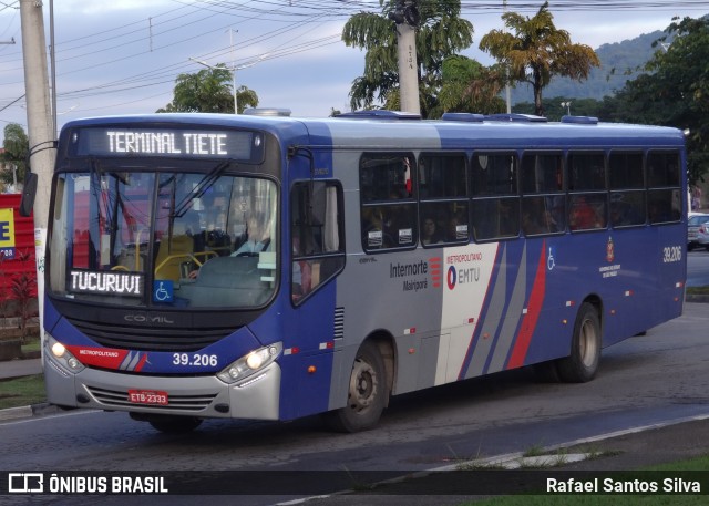 Empresa de Transportes Mairiporã 39.206 na cidade de Mairiporã, São Paulo, Brasil, por Rafael Santos Silva. Número da foto: #13176739.