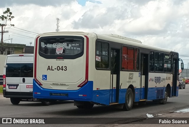 Auto Viação Monte Cristo AL-043 na cidade de Ananindeua, Pará, Brasil, por Fabio Soares. Número da foto: #13177656.