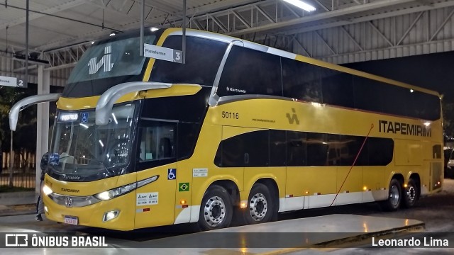 Viação Nova Itapemirim 50116 na cidade de Leopoldina, Minas Gerais, Brasil, por Leonardo Lima. Número da foto: #13175974.