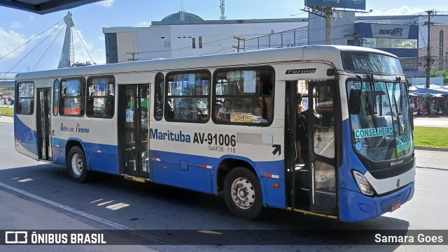 Autoviária Paraense AV-91006 na cidade de Belém, Pará, Brasil, por Samara Goes. Número da foto: #13177128.