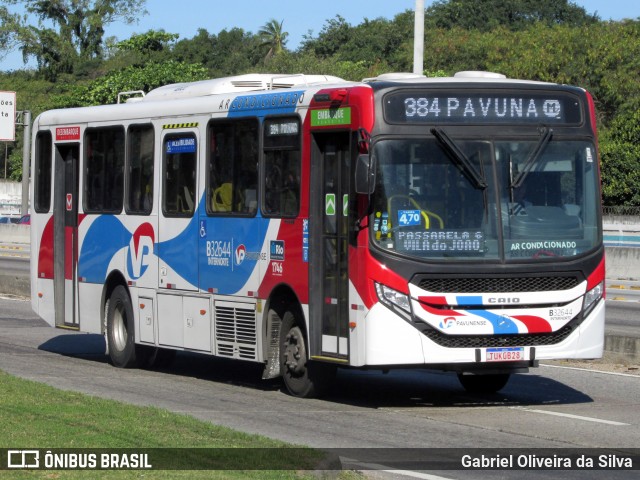 Viação Pavunense B32644 na cidade de Rio de Janeiro, Rio de Janeiro, Brasil, por Gabriel Oliveira da Silva. Número da foto: #13177335.