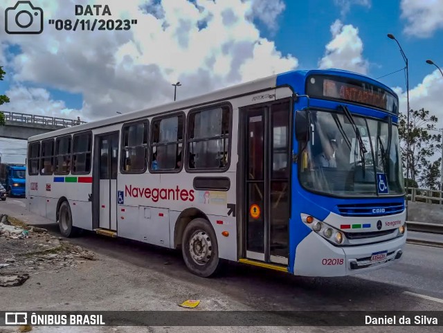 Consórcio Navegantes - 02 > Viação São Jorge > Transurb Transporte Urbano 02018 na cidade de João Pessoa, Paraíba, Brasil, por Daniel da Silva. Número da foto: #13175631.