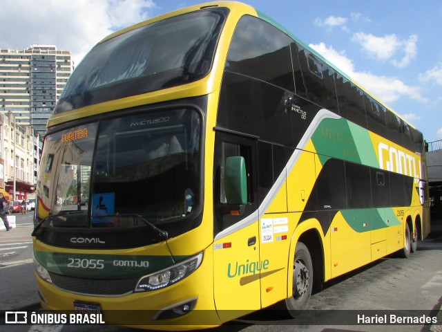 Empresa Gontijo de Transportes 23055 na cidade de Belo Horizonte, Minas Gerais, Brasil, por Hariel Bernades. Número da foto: #13175842.