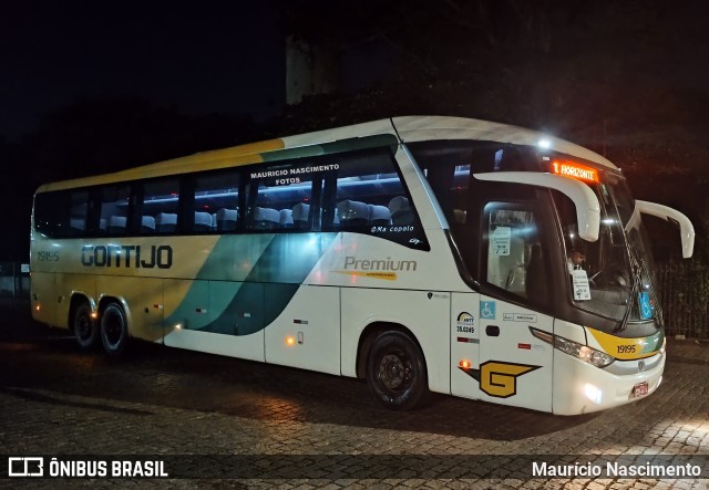 Empresa Gontijo de Transportes 19195 na cidade de Belo Horizonte, Minas Gerais, Brasil, por Maurício Nascimento. Número da foto: #13102335.