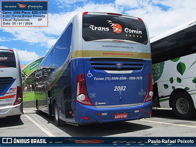 Trans Comin 2082 na cidade de Aparecida, São Paulo, Brasil, por Paulo Rafael Peixoto. Número da foto: #13101181.