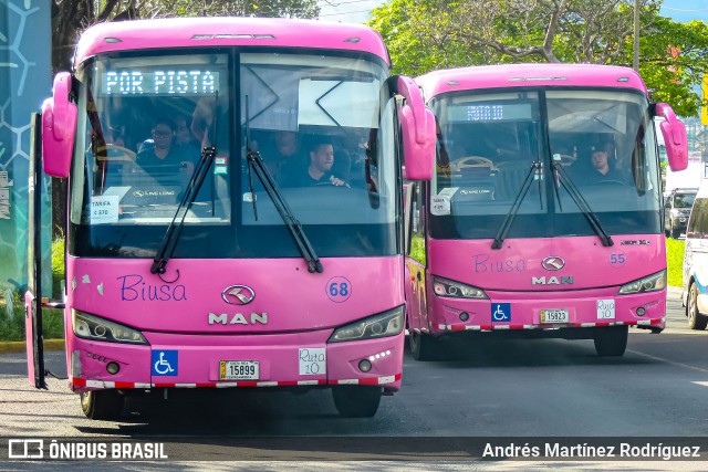 BIUSA 68 na cidade de La Uruca, San José, San José, Costa Rica, por Andrés Martínez Rodríguez. Número da foto: #13101675.