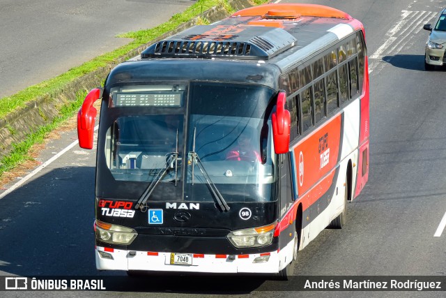 TUASA - Transportes Unidos Alajuelenses 98 na cidade de La Uruca, San José, San José, Costa Rica, por Andrés Martínez Rodríguez. Número da foto: #13101629.