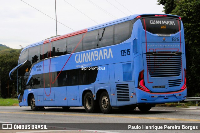 UTIL - União Transporte Interestadual de Luxo 13515 na cidade de Barra do Piraí, Rio de Janeiro, Brasil, por Paulo Henrique Pereira Borges. Número da foto: #13101091.
