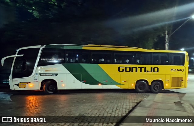 Empresa Gontijo de Transportes 15040 na cidade de Belo Horizonte, Minas Gerais, Brasil, por Maurício Nascimento. Número da foto: #13102233.