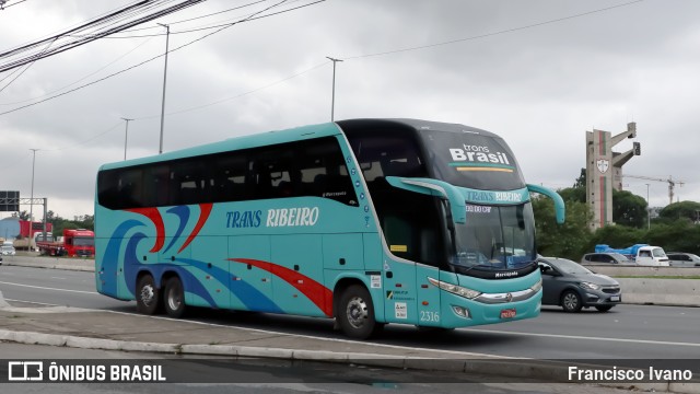 Trans Ribeiro 2316 na cidade de São Paulo, São Paulo, Brasil, por Francisco Ivano. Número da foto: #13102282.